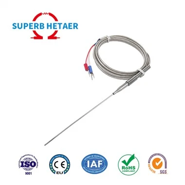 Capteur de température à thermocouple pour canaux chauds