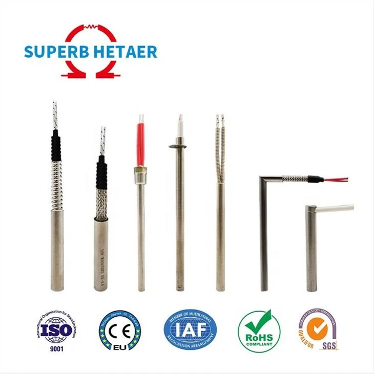 Cartridge Heater With Square Flange