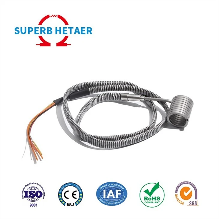 Industrial 16mm Spiral Coil Heater For Hot Runner