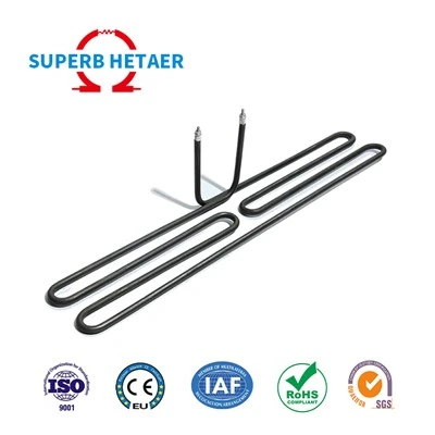 Réchauffeur de canaux chauds tubulaires pliables flexibles en acier inoxydable de collecteur Da.6.6mm