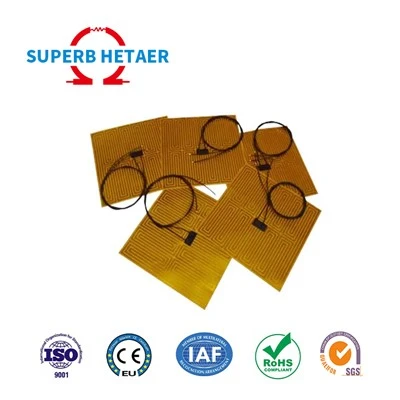 Élément chauffant électrique Film chauffant Kapton Réchauffeur en polyimide