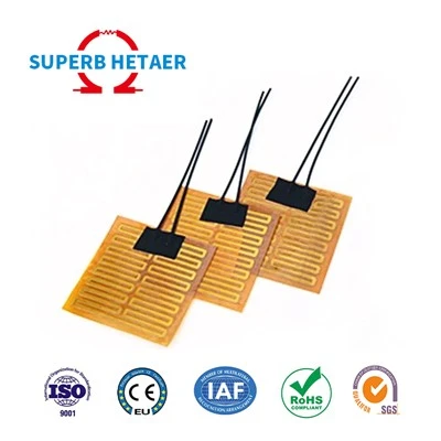 Réchauffeurs flexibles Kapton Polyimide Réchauffeur Kapton Foil