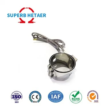 Bande chauffante mica avec thermocouple
