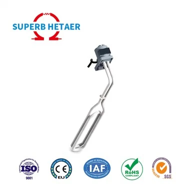 Thermoplongeur en forme de serpentin PTFE