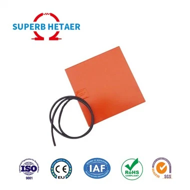 Coussinets chauffants en silicone