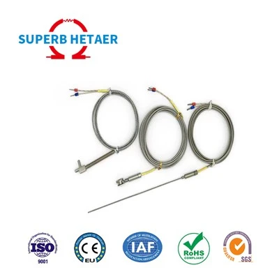 Thermocouple industriel de capteur de four à gaz de sonde d'acier inoxydable