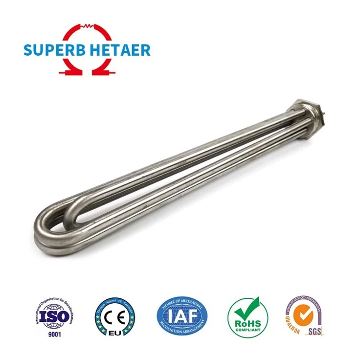 Stainless Steel Industrial Flange Electric Oil Heating Element