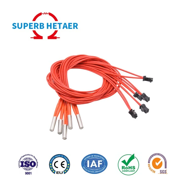 Dia 4mm 6mm 8mm 12v 24v Electric Cartridge Rod Heater 3d Printer Heating Element 1